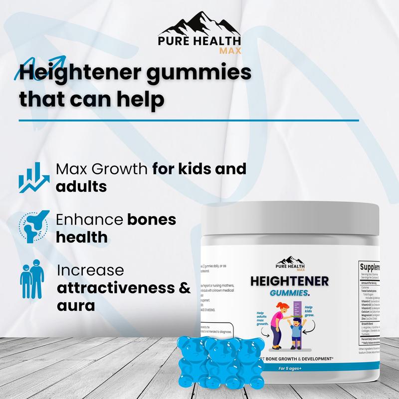 Pure Health MAX – Height Boost Gummies