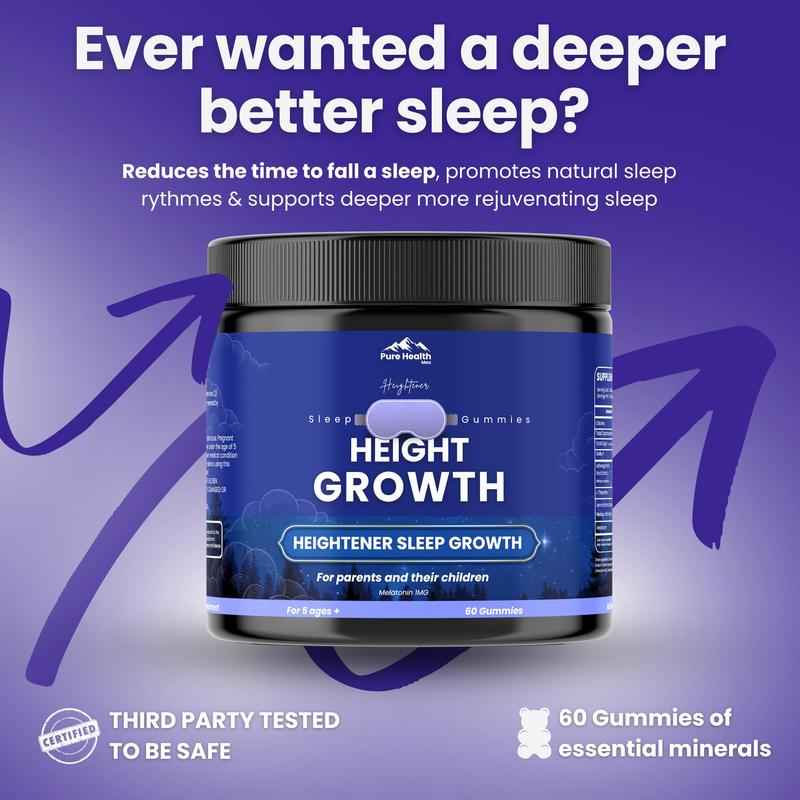 Heightener Gummies – Natural Growth Support for All Ages