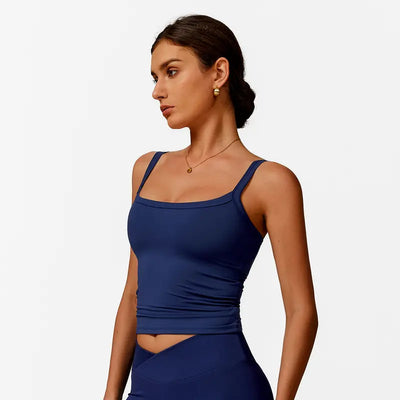 Yoga Tank Top with Built-In Bra