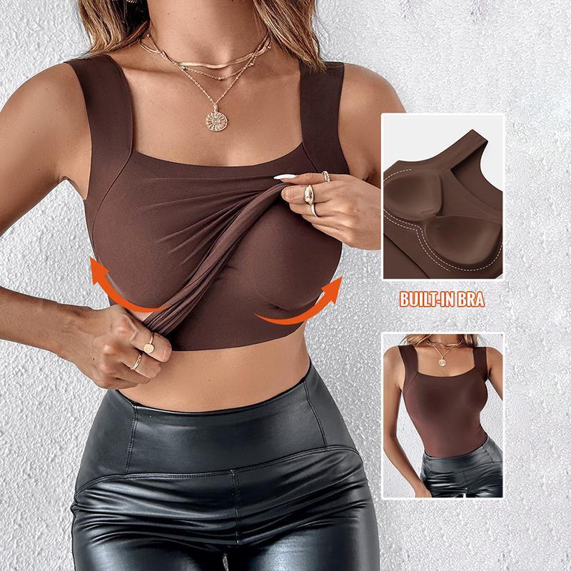 Sculpt Tank with Built-In Bra