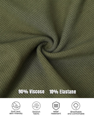 Ribbed Long-Sleeve Sculpt Top with Built-In Bra