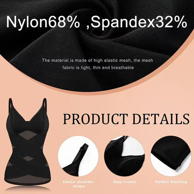 Tummy Control Camisole with Built-In Bra