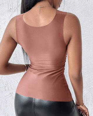 Sculpt Tank with Built-In Bra