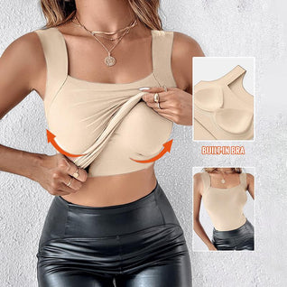Sculpt Tank with Built-In Bra