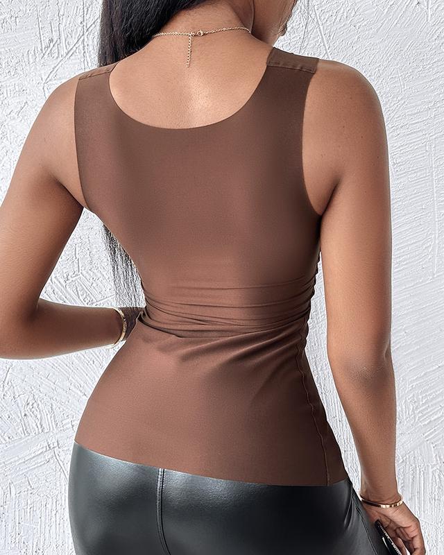 Sculpt Tank with Built-In Bra