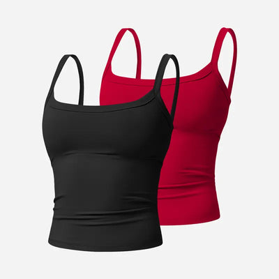 Yoga Tank Top with Built-In Bra