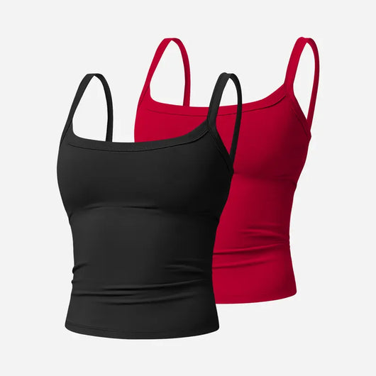 Yoga Tank Top with Built-In Bra