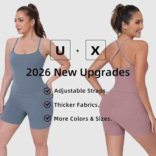 Criss-Cross Adjustable Straps Top with Built-In Bra