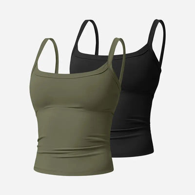 Yoga Tank Top with Built-In Bra