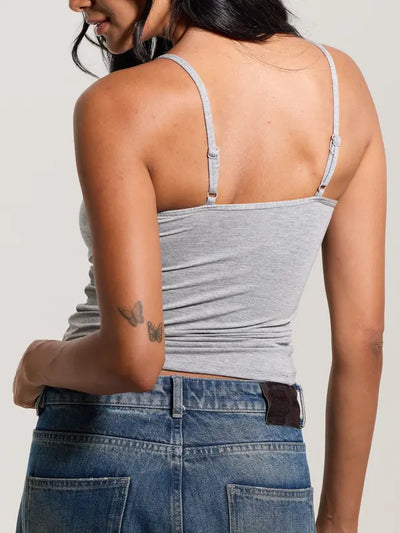 Braless Camisole with Built-In Bra