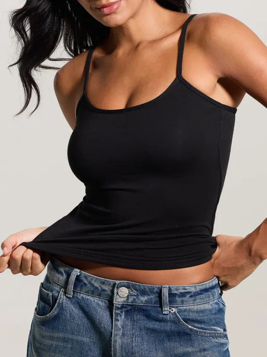 Braless Camisole with Built-In Bra