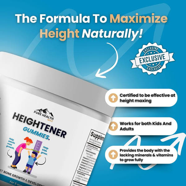 Pure Health MAX – Height Boost Gummies
