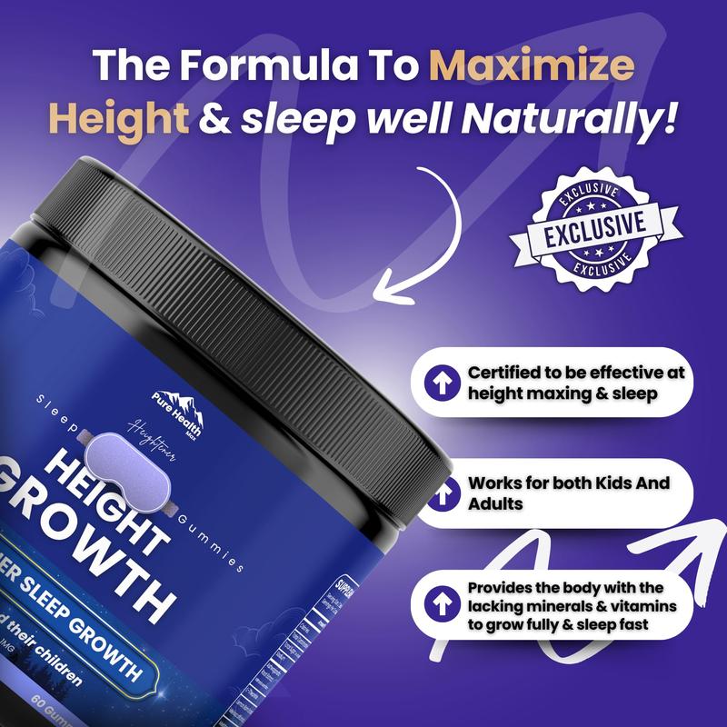 Heightener Gummies – Natural Growth Support for All Ages