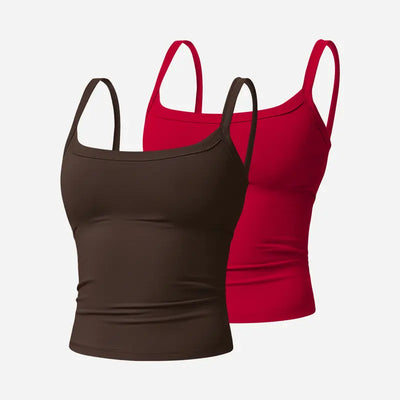 Yoga Tank Top with Built-In Bra