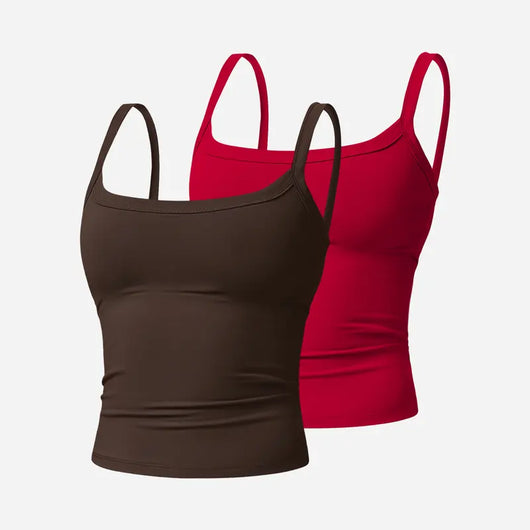 Yoga Tank Top with Built-In Bra