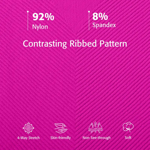 High Neck Workout Tank with Built-In Bra