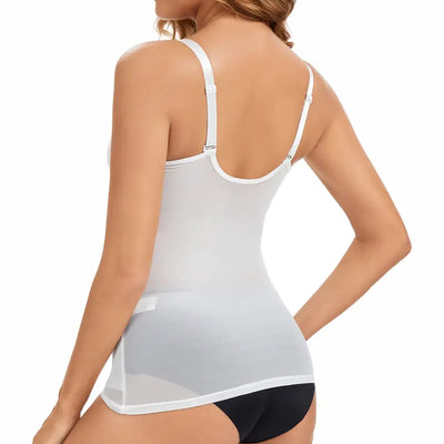 Tummy Control Camisole with Built-In Bra