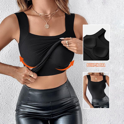 Sculpt Tank with Built-In Bra