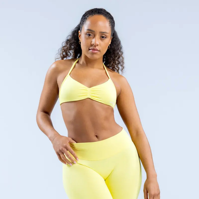 SculptSet™ — Seamless Strappy Bra & High-Waist Bottoms