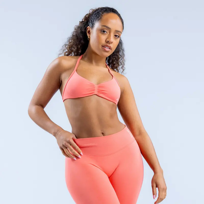 SculptSet™ — Seamless Strappy Bra & High-Waist Bottoms