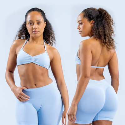 SculptSet™ — Seamless Strappy Bra & High-Waist Bottoms