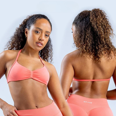 SculptSet™ — Seamless Strappy Bra & High-Waist Bottoms