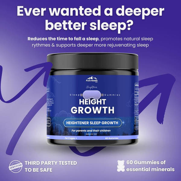 Heightener Gummies – Natural Growth Support for All Ages