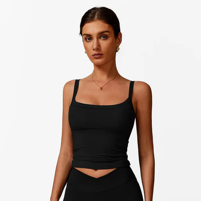 Yoga Tank Top with Built-In Bra