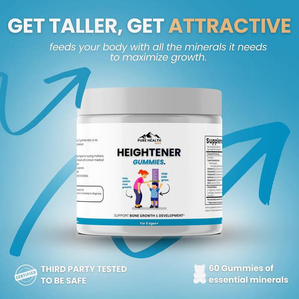 Pure Health MAX – Height Boost Gummies