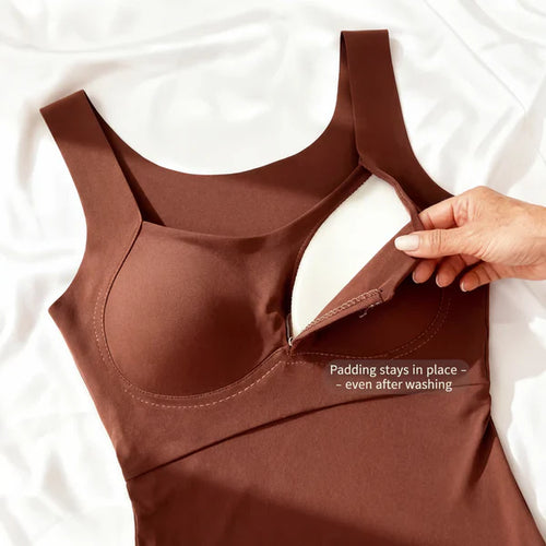 Sculpt Tank with Built-In Bra