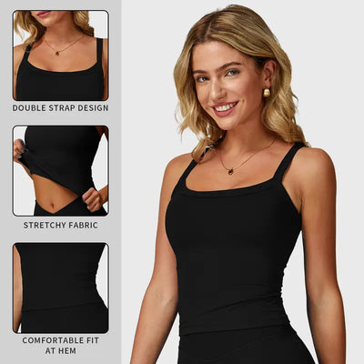Yoga Tank Top with Built-In Bra