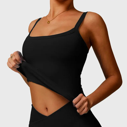 Yoga Tank Top with Built-In Bra