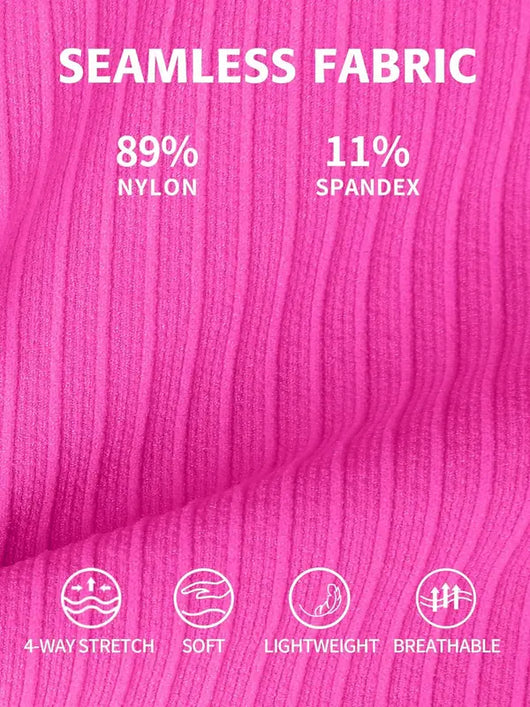 Tight-Fit Racerback Workout Tank with Built-In Bra