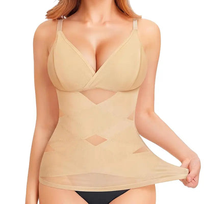Tummy Control Camisole with Built-In Bra