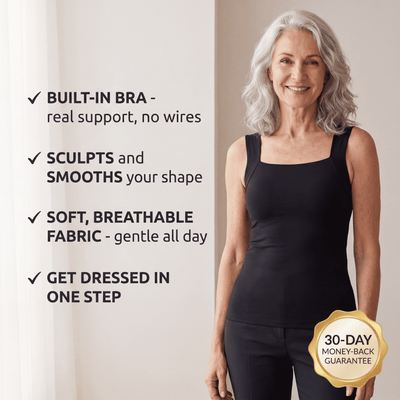 Sculpt Tank with Built-In Bra