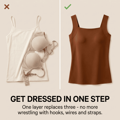 Sculpt Tank with Built-In Bra