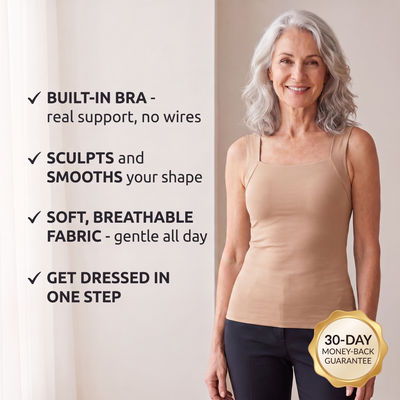 Sculpt Tank with Built-In Bra SUMMET